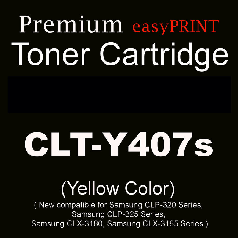 CLT-Y407S New Compatible Yellow Toner Cartridge