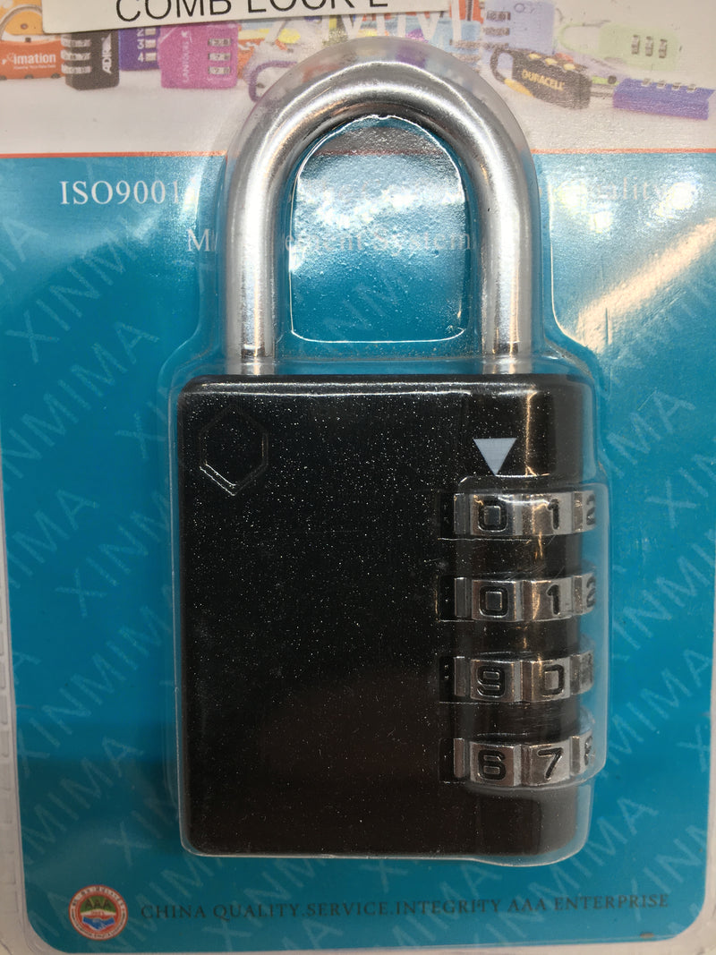 High Quality Black Combination Lock