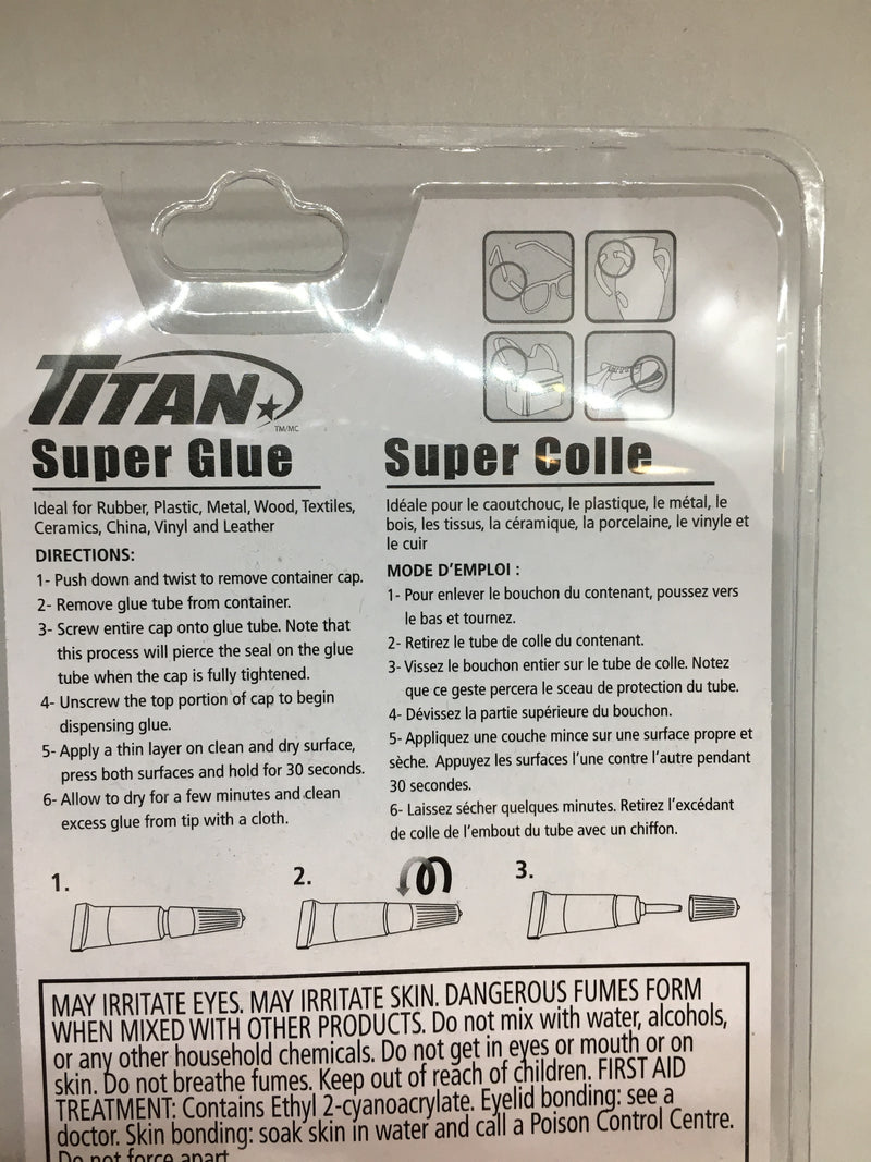 Titan 4 in 1 Super Glue