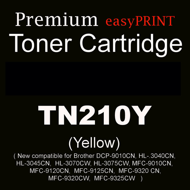TN210Y New Compatible Yellow Toner Cartridge TN-210Y