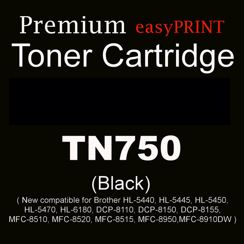 TN750 New Compatible Black Toner Cartridge TN-750/TN-720