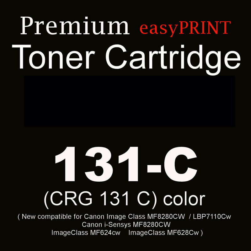 CRG131 New Compatible Premium Cyan Color Toner Cartridge