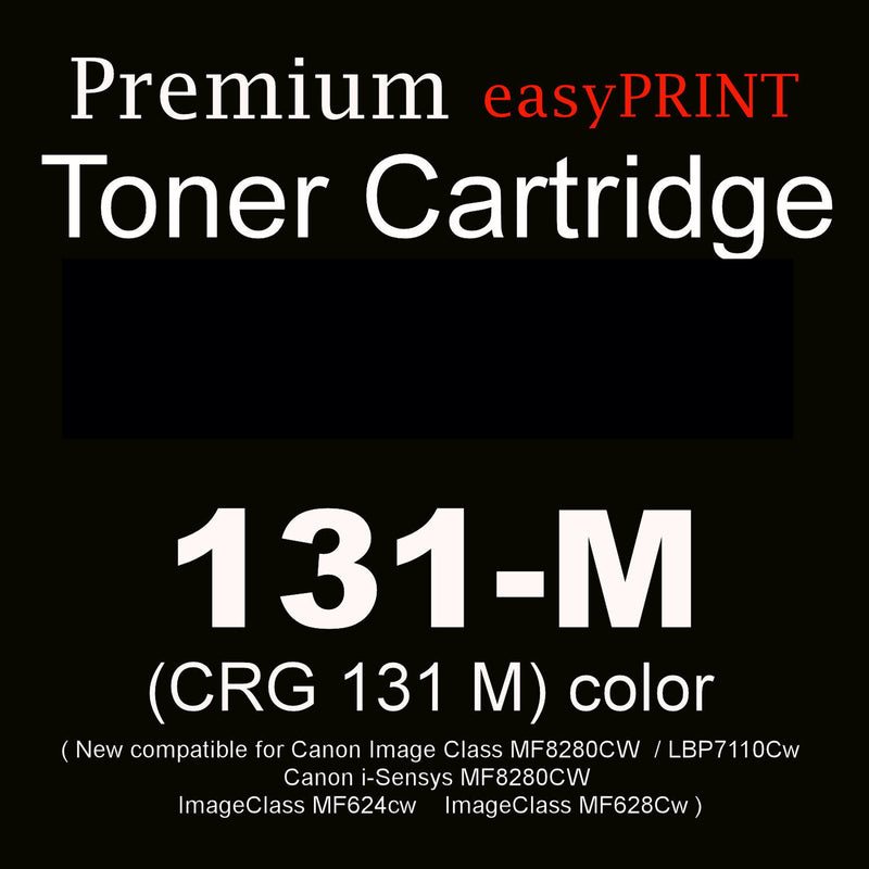 CRG131 Magenta New Compatible Premium Quality Toner Cartridge