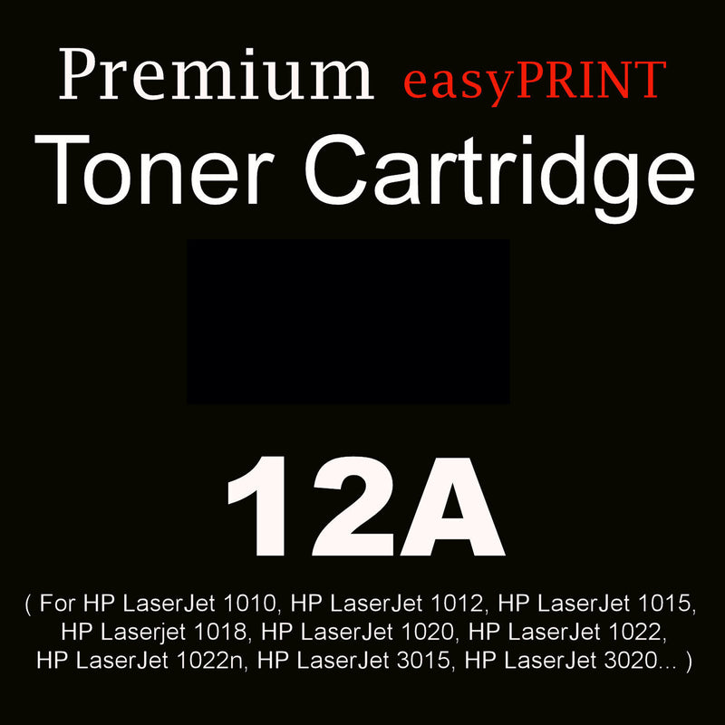 Q2612A / 12A New Compatible Premium Toner Cartridge