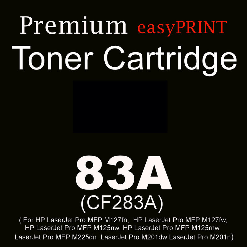 CF283A Compatible Toner Cartridge For HP LaserJet 83A - Works With M125nw, M201n, M127 Series