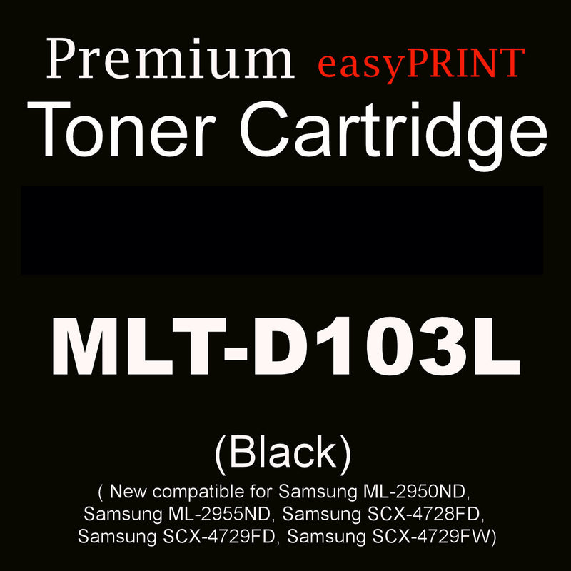 MLT-D103L New Compatible Premium Quality Black Toner Cartridge