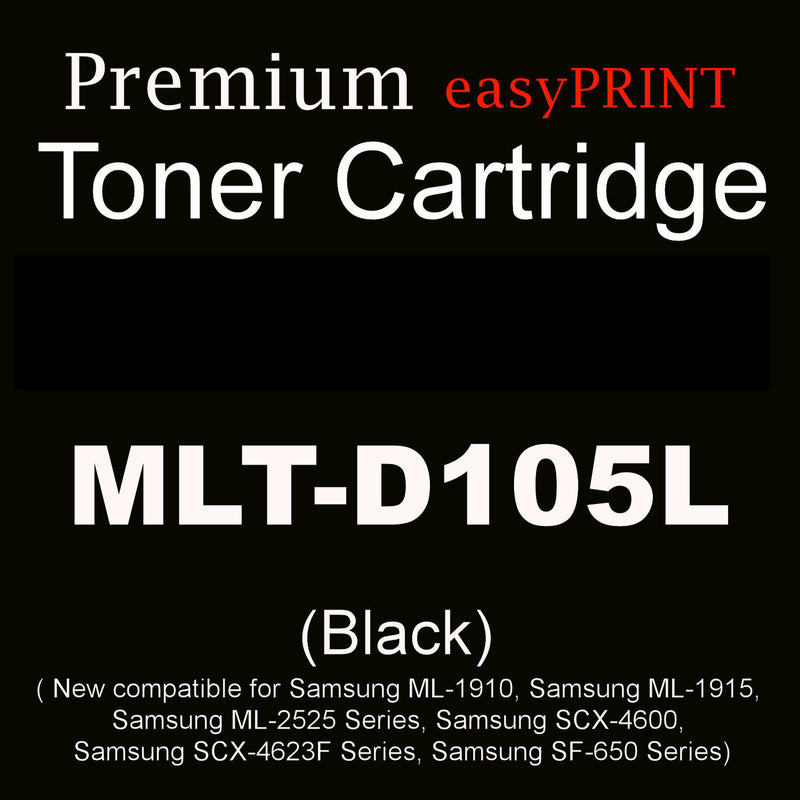 MLT-D105L New Compatible Premium Quality Black Toner Cartridge