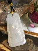 Lucky Jadeite Jade Buddha Pendant Necklace - Best Gifts For Men To Be Happy !