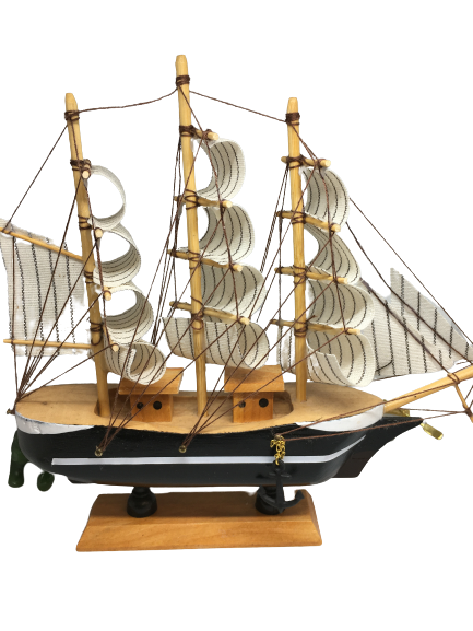 Beautiful Hand Craft Wooden Sailing Boat