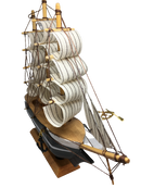 Beautiful Hand Craft Wooden Sailing Boat