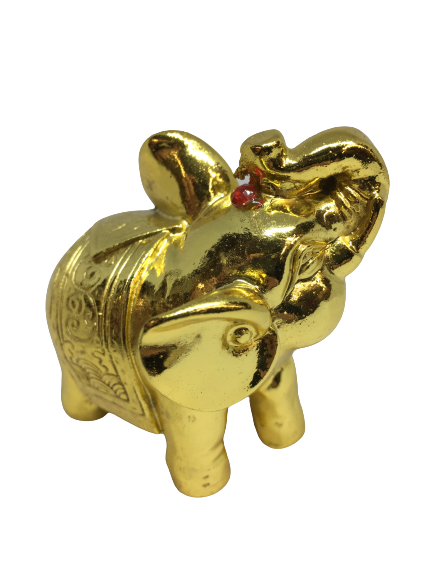 Stunning Lucky Feng Shui Golden Elephant