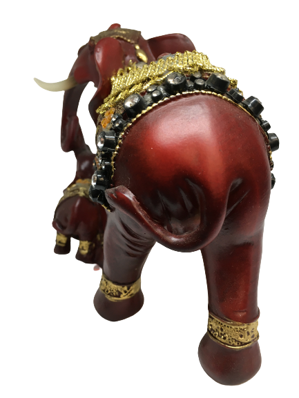 Lovely Mother And Baby Paired Elephants Statue - Unique Gift Ideas