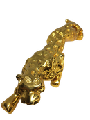 Golden Leopard Statue