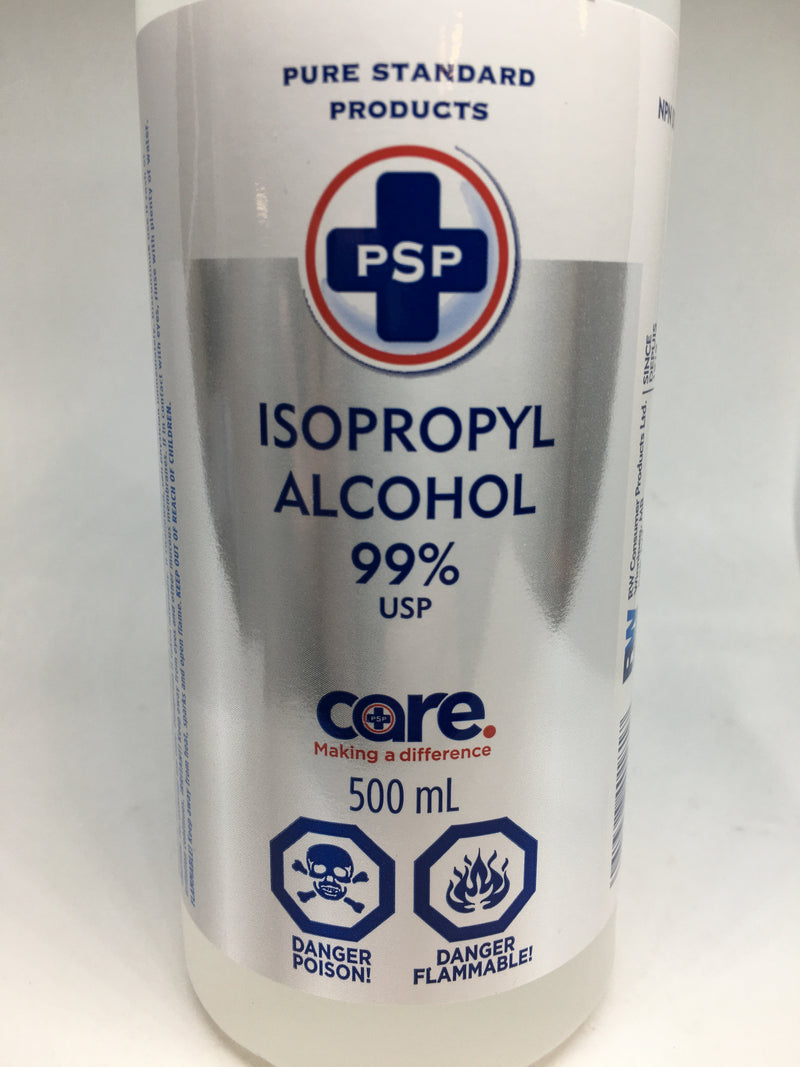Pure Standard 99% Isopropyl Rubbing Alcohol