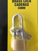 Padlocks-Goldcity long neck brass padlocks