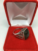 Gorgeous Labradorite Ring with Sterling Silver