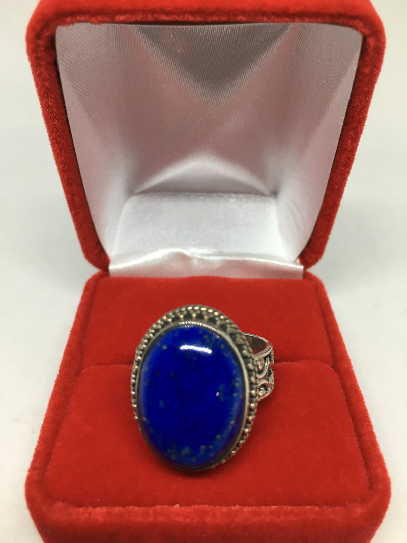 Gorgeous High Quality Lapis Lazuli Gemstone Ring