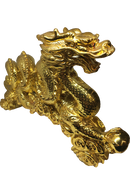 Lucky Golden Flying Dragon Statue - Best Gift Ideas!