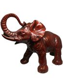 Red Lucky Elephant Statue-Great Gift Ideas