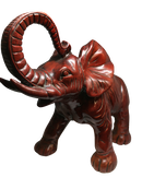 Red Lucky Elephant Statue-Great Gift Ideas