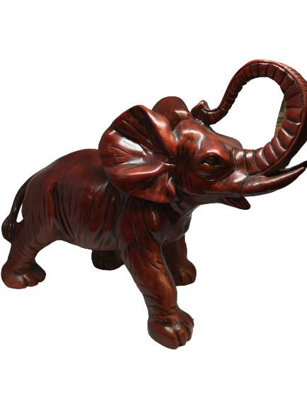 Red Lucky Elephant Statue-Great Gift Ideas