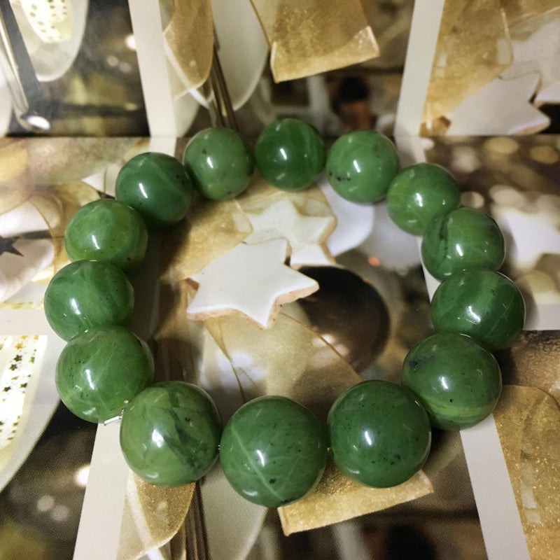 Gorgeous Green Jade Bracelet For Sale-Bracelet For Men